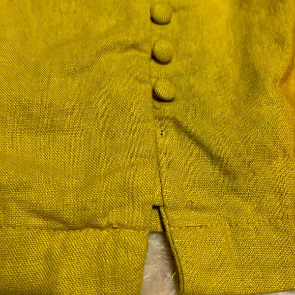 2pc Lot Forever 21 Mini Dress Size Small Pink and Mustard - Picture 3 of 8